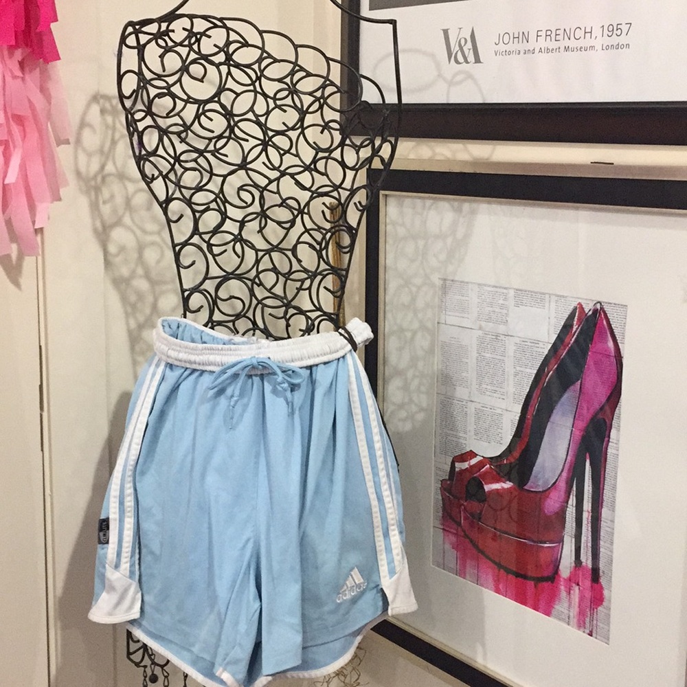 Vintage high waisted  adidas shorts